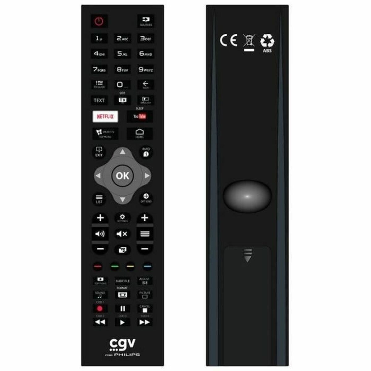 Controlo remoto universal CGV