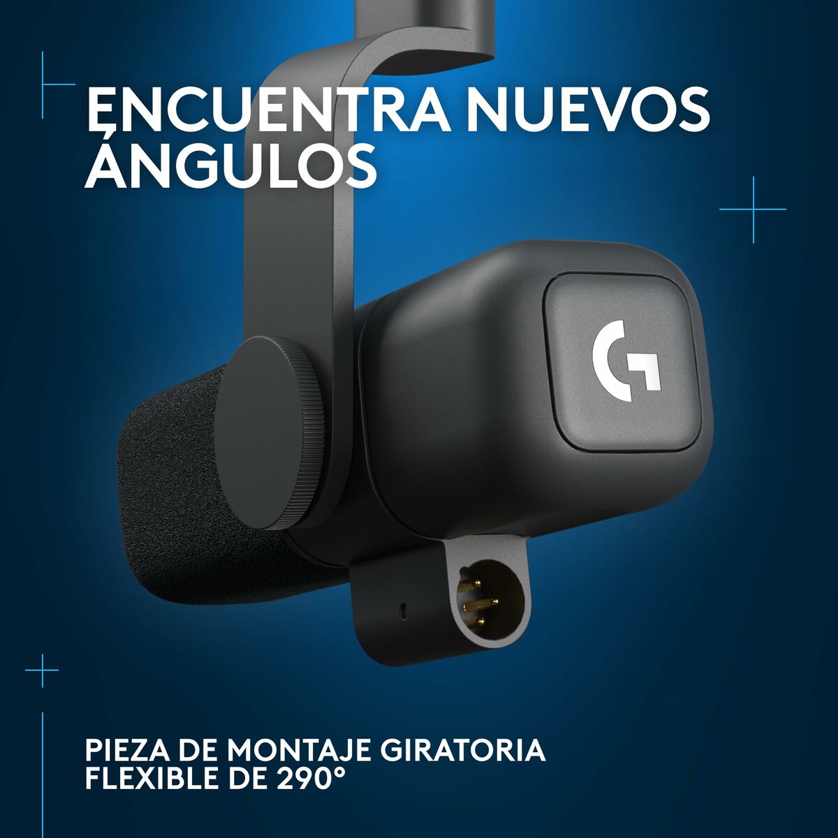 Microfoon Logitech 988-000565 Zwart