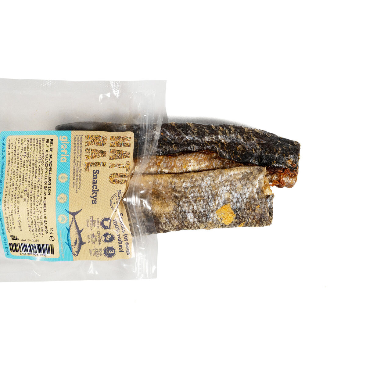 Nedves étel Snackys Hal 70 g