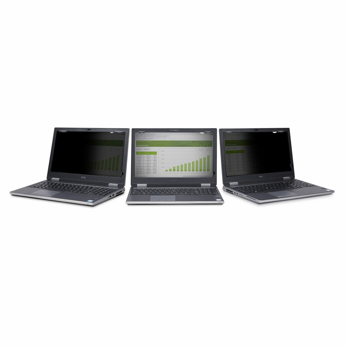 Notebook-standaard Startech 125TF-PRIVACY-SCREEN Plastic