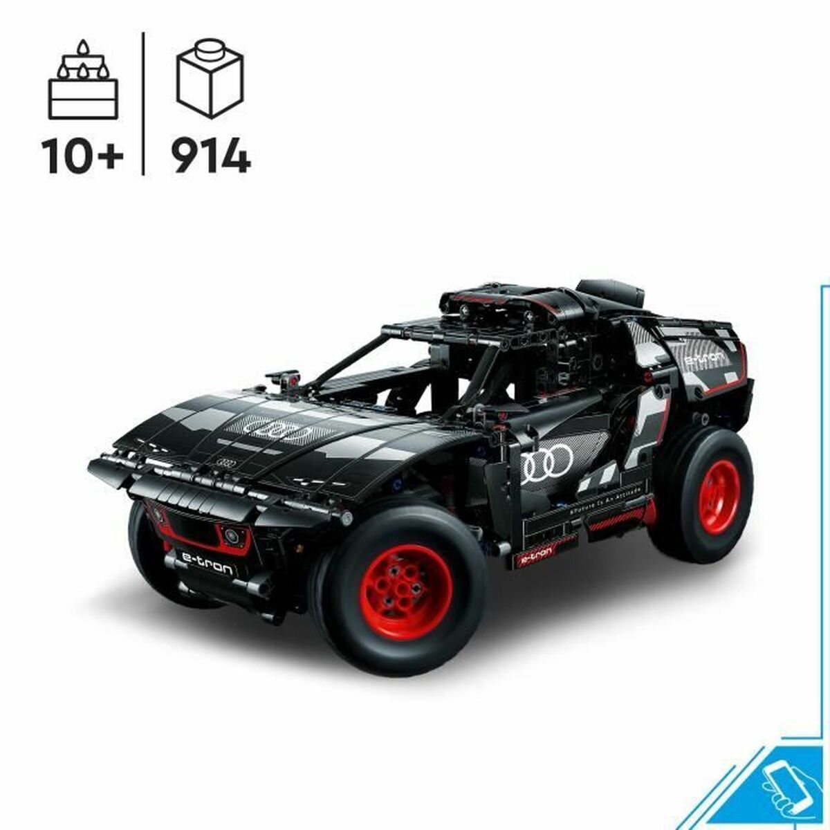 Set de Construcție Lego Audi RS Q e-tron Multicolor