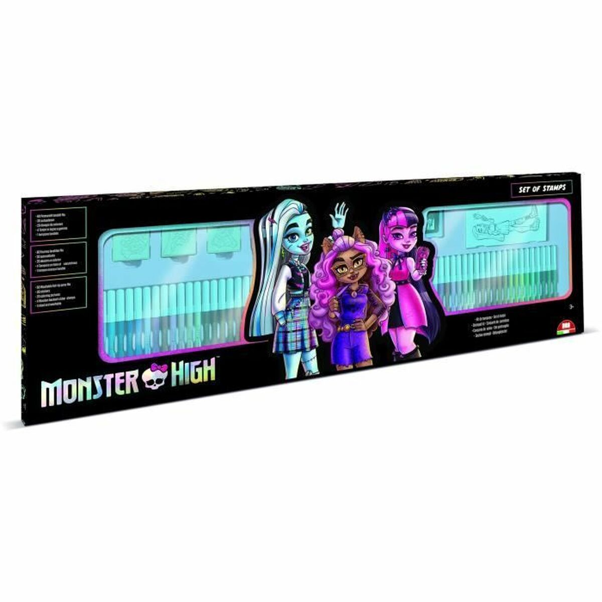 Timbre Multiprint Monster High