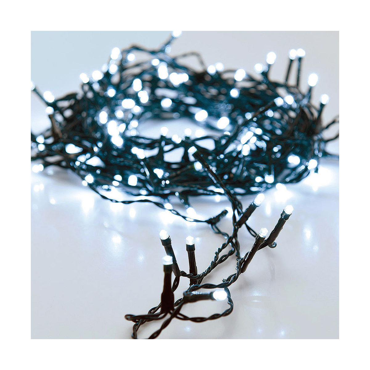 LED-krans Vit