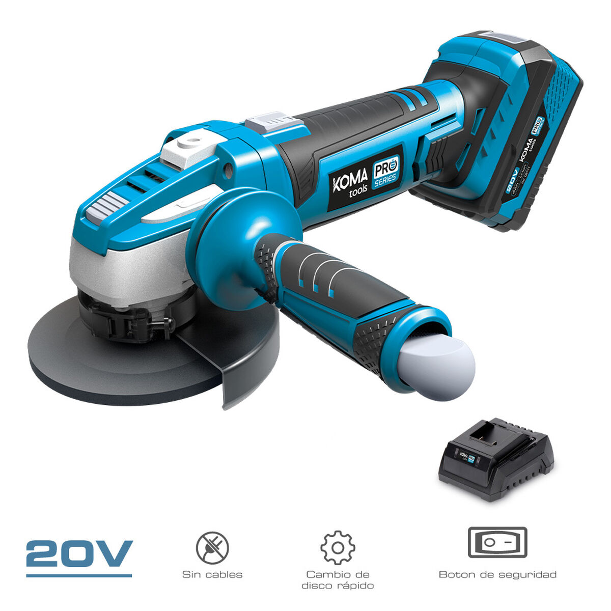 Sarokcsiszoló Koma Tools