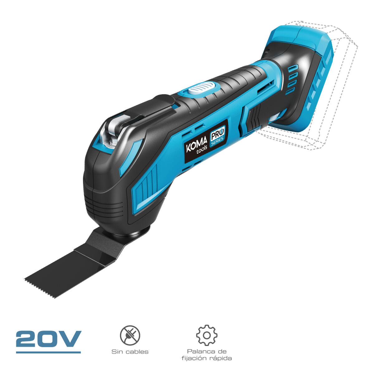Daugiafunkcinis įrankis Koma Tools Pro Series