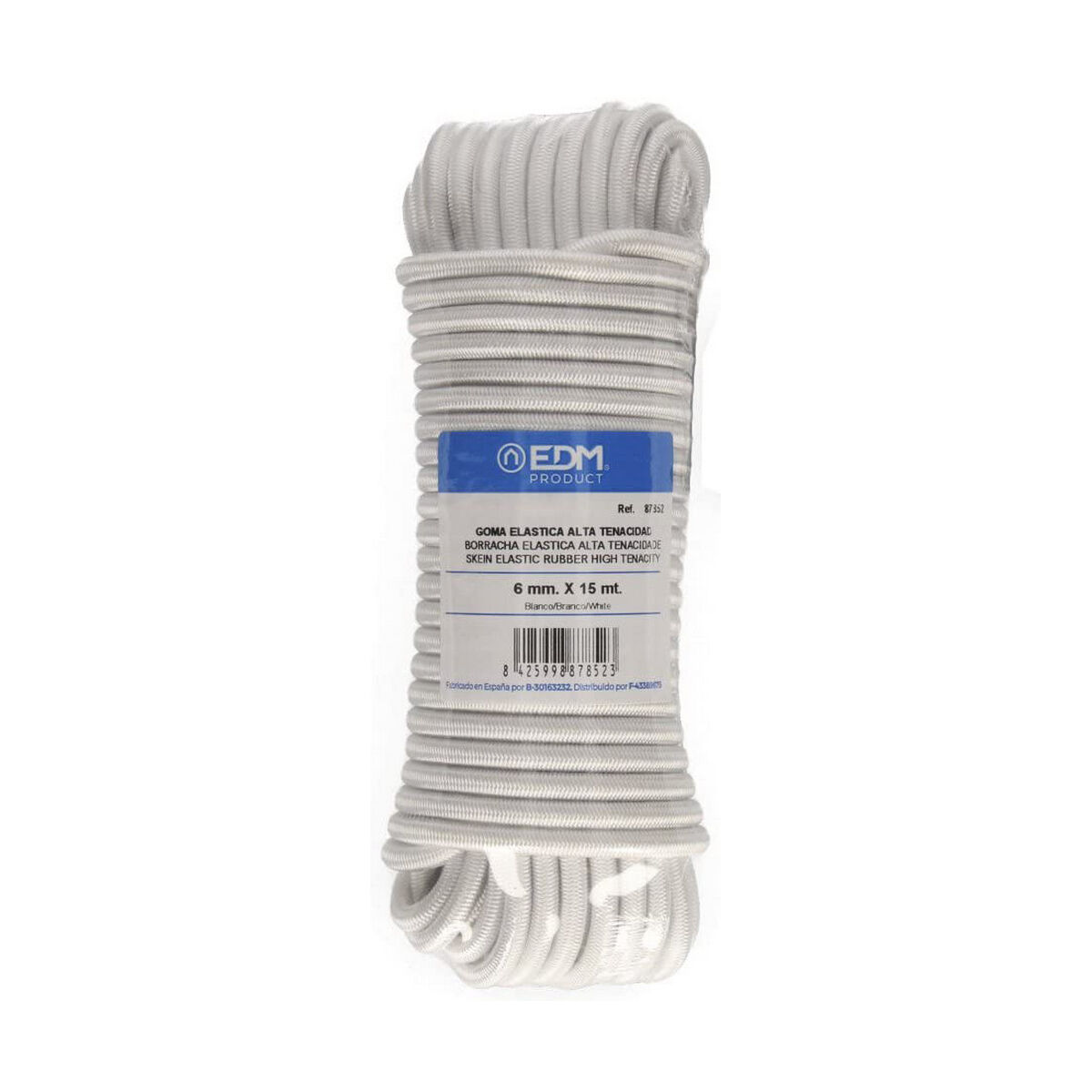 Elastisk sladd EDM 87852 Vit