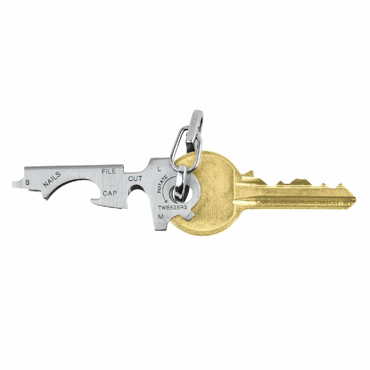 Multi-purpose key ring True Keytool tu247k 8 Funktioner