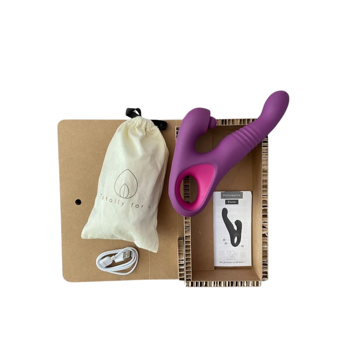 Dual Stimulation Vibrator Totally For U