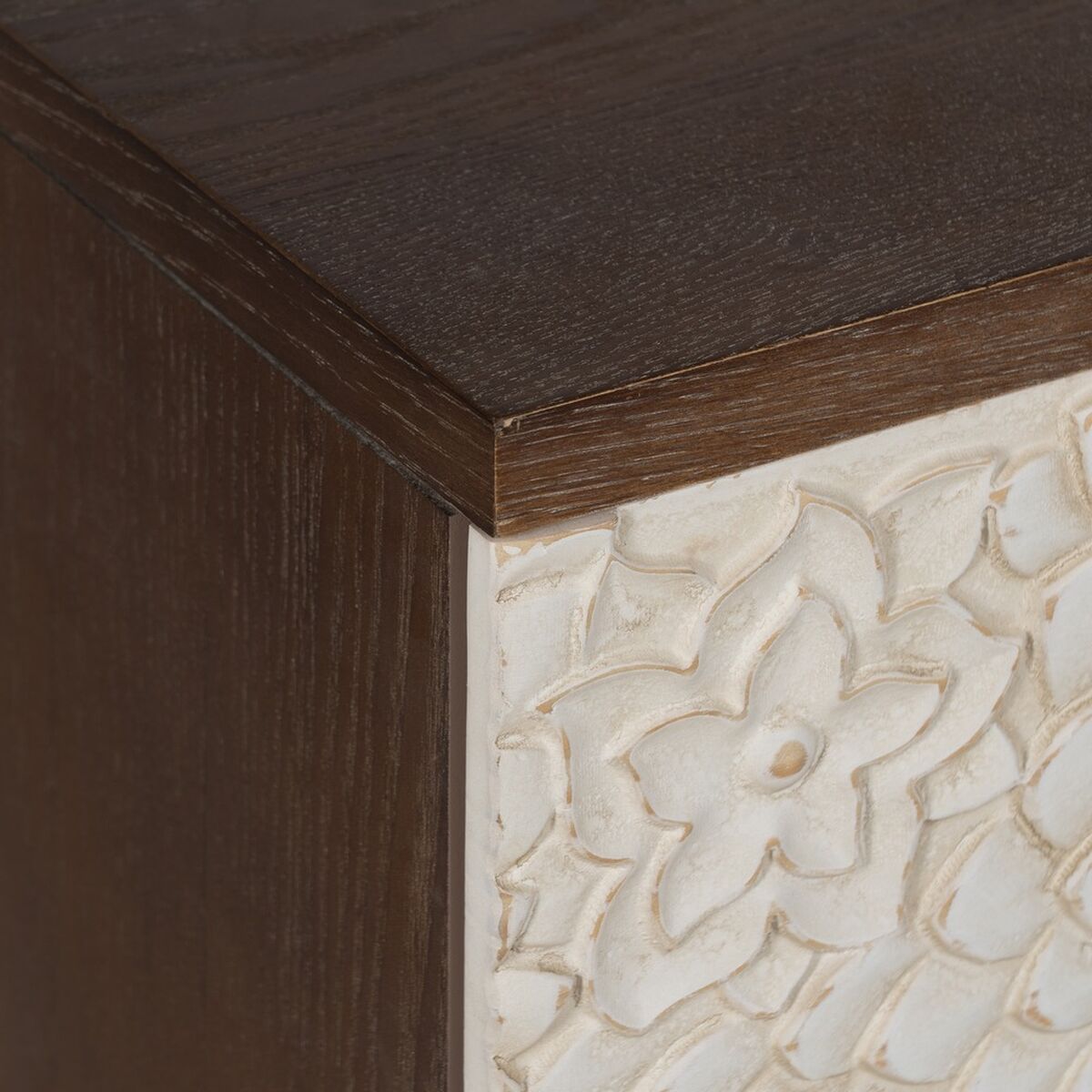 Miza s Predali MANACOR Bela Rjava