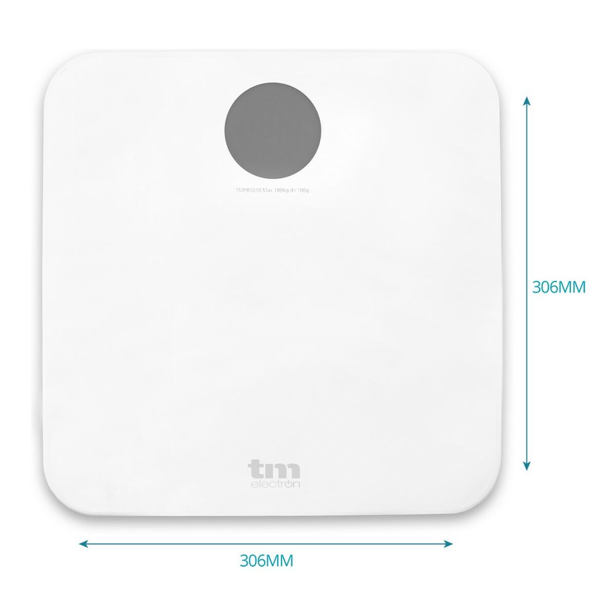 Digital badevekt TM Electron Hvit