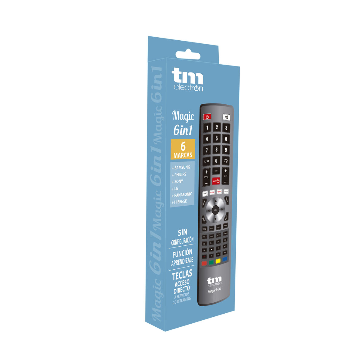 Controlo remoto universal TM Electron 6 em 1