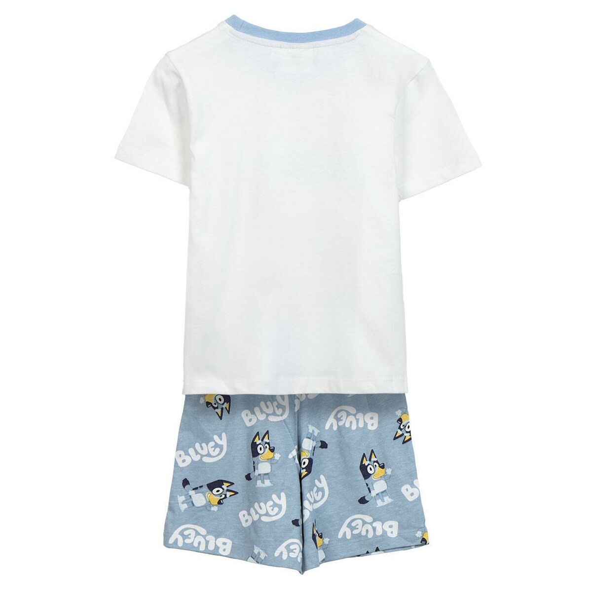 Pijama Infantil Bluey Alb