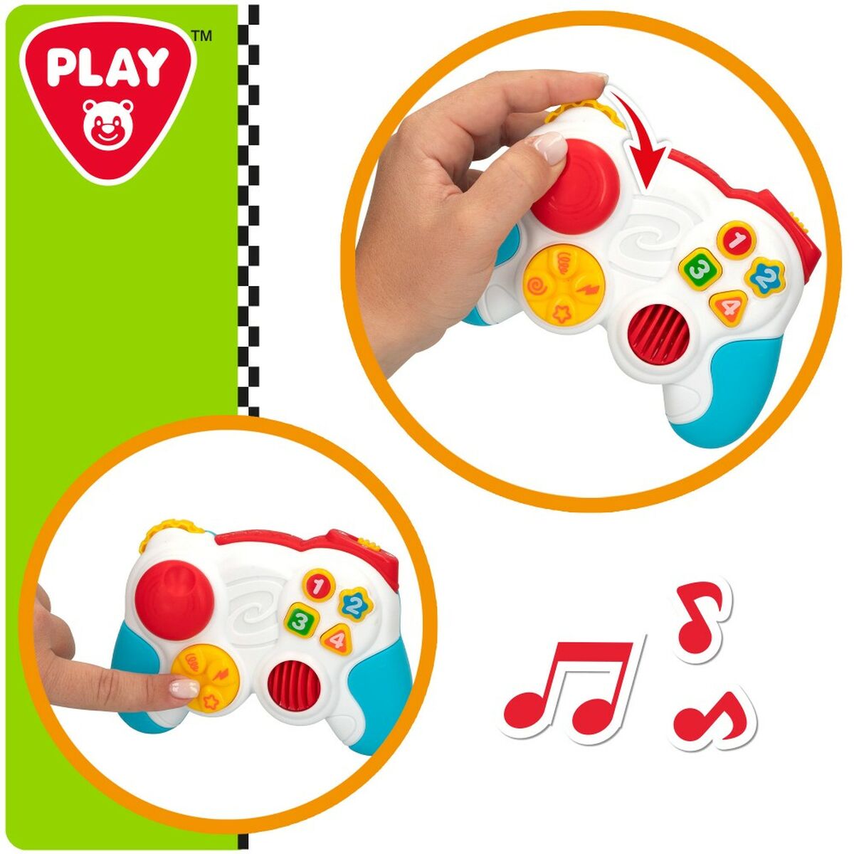 Toy controller PlayGo Albastru 14,5 x 10,5 x 5,5 cm (6 Unități)