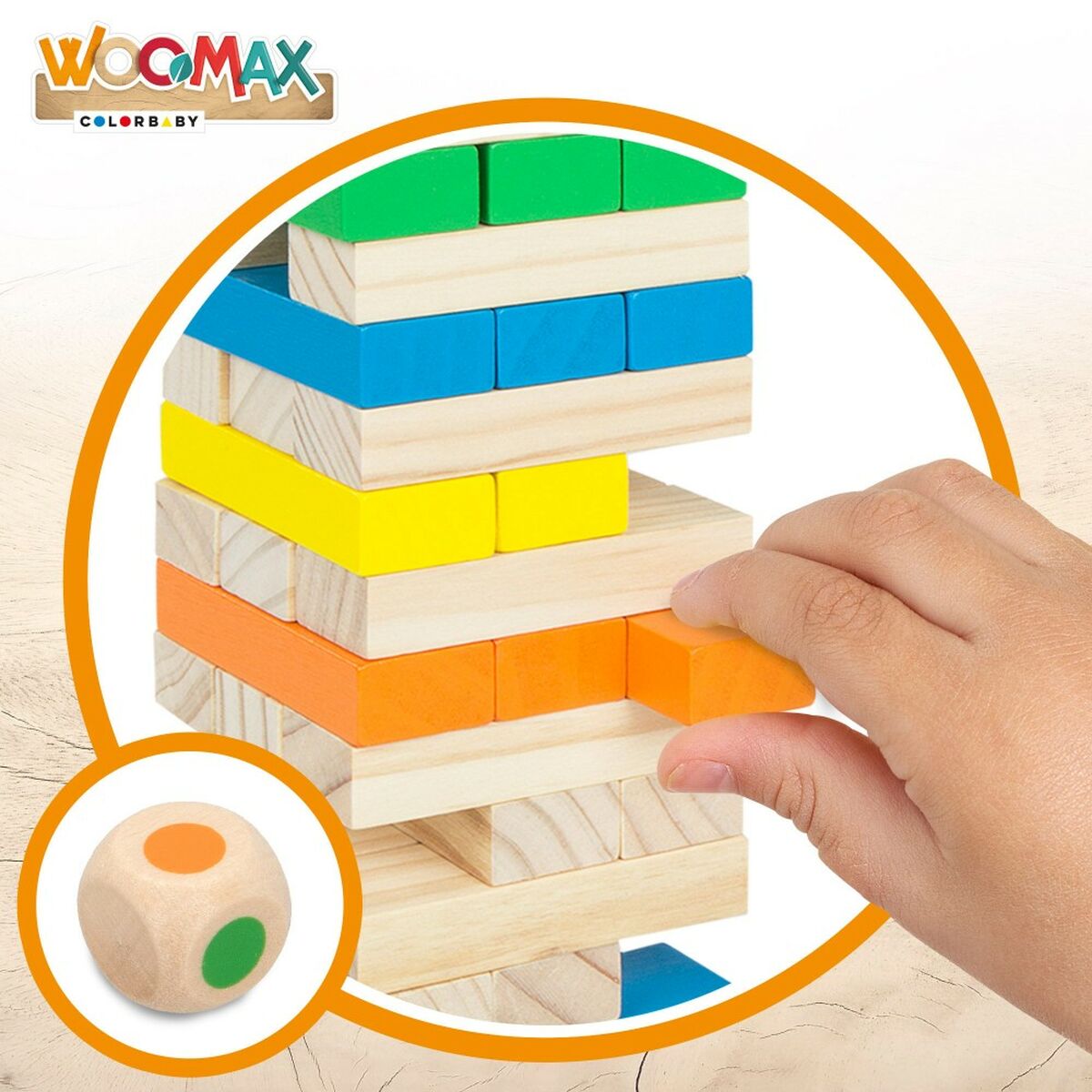 Jenga Woomax (6 Unități)