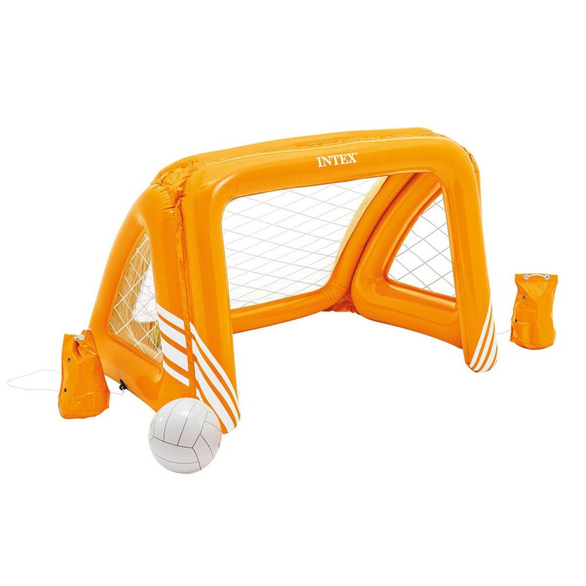 Uppblåsbart mål Intex Orange