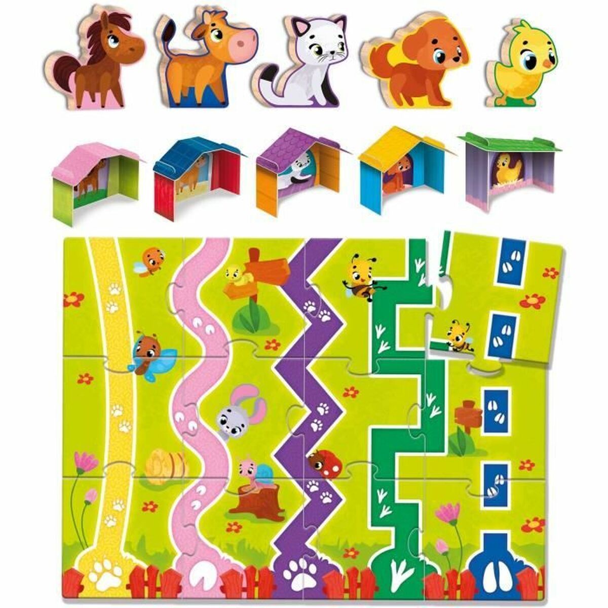 Dětské puzzle Madera Lisciani Giochi