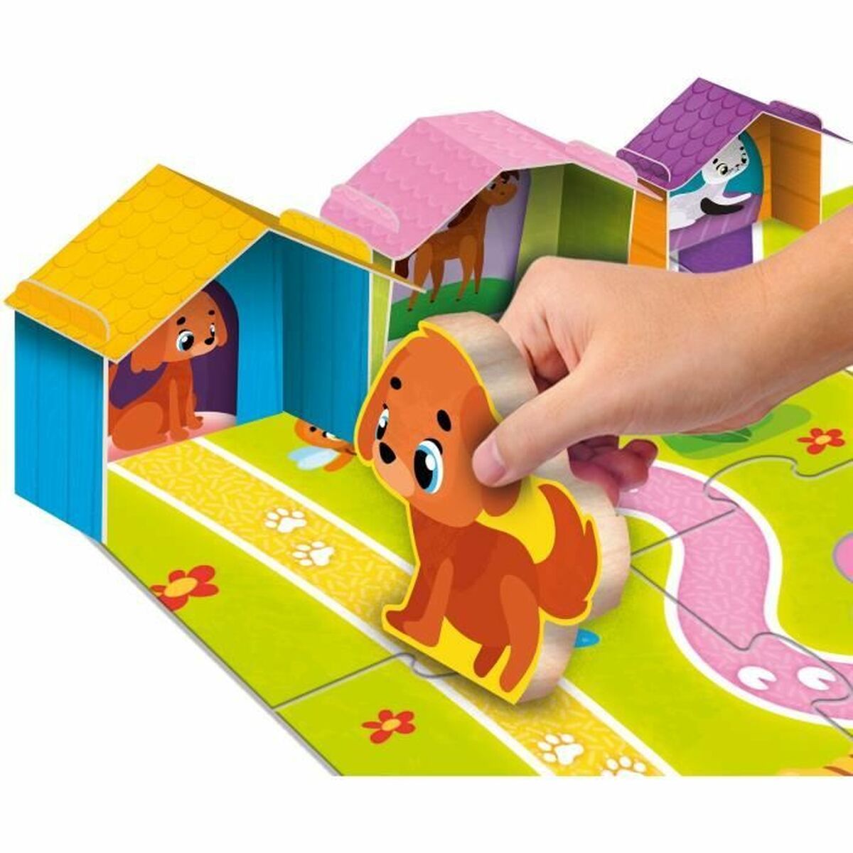 Puidust Laste Pusle Lisciani Giochi