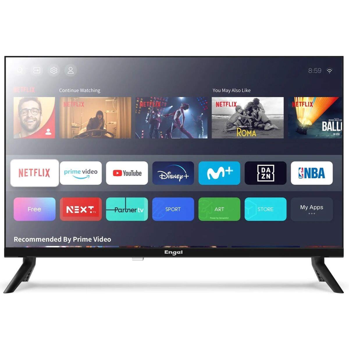 Chytrá televize Engel LE2486SM 24" LED