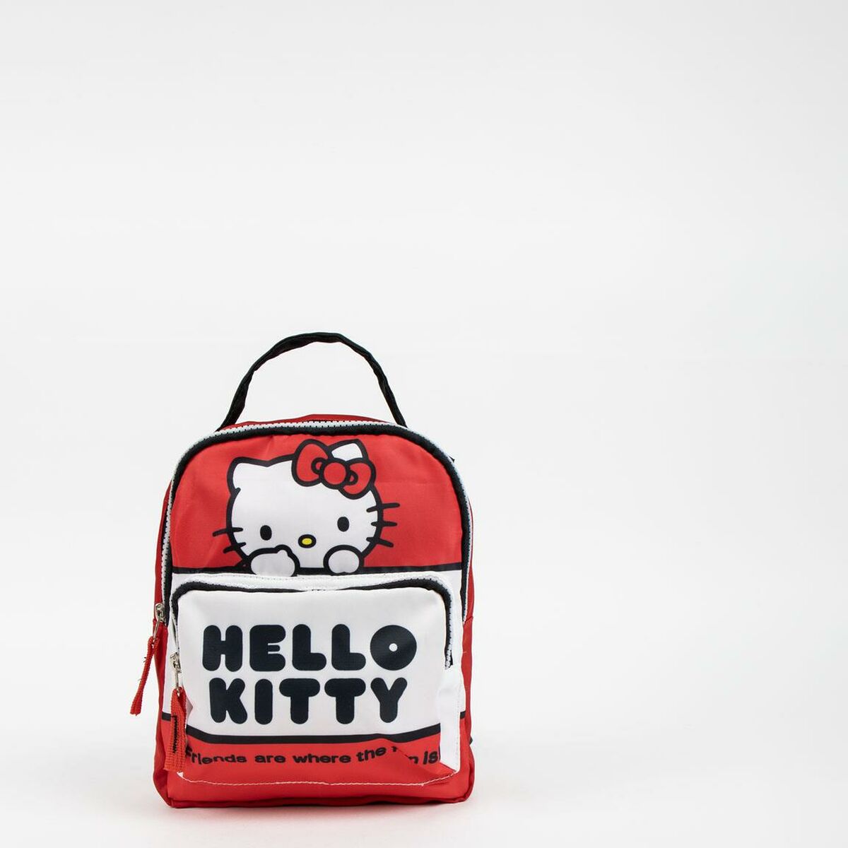 Skoletaske Hello Kitty Rød
