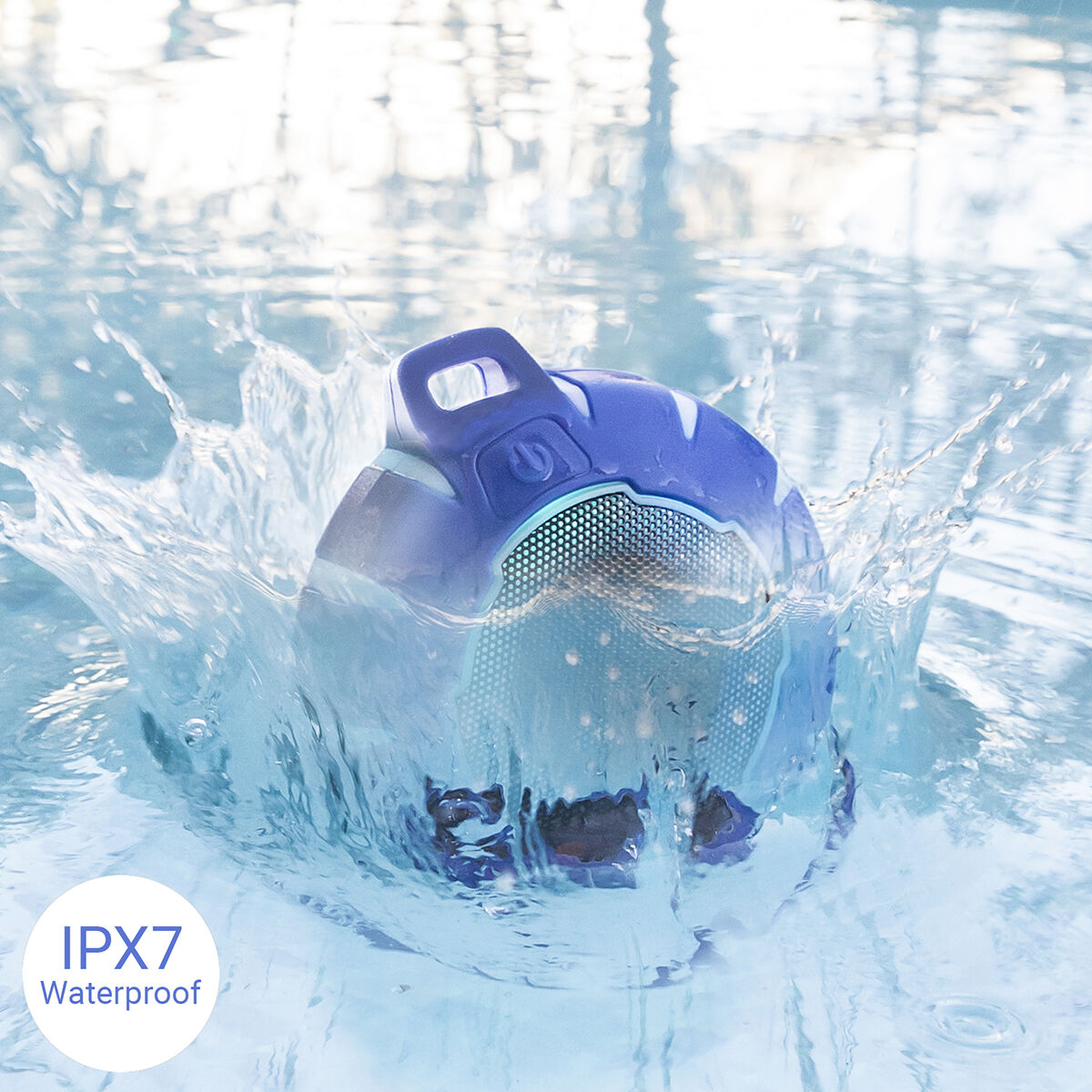 Altifalante Flutuante Sem Fios com LED Floaker InnovaGoods