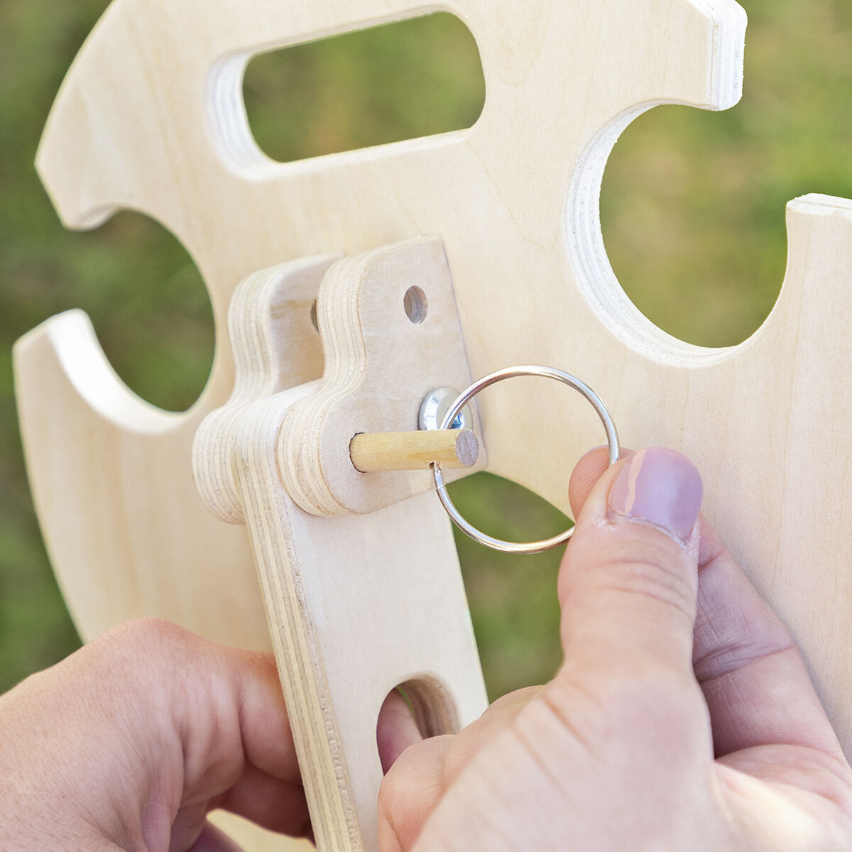 Venkovní přenosný skládací stolek na víno Winnek InnovaGoods