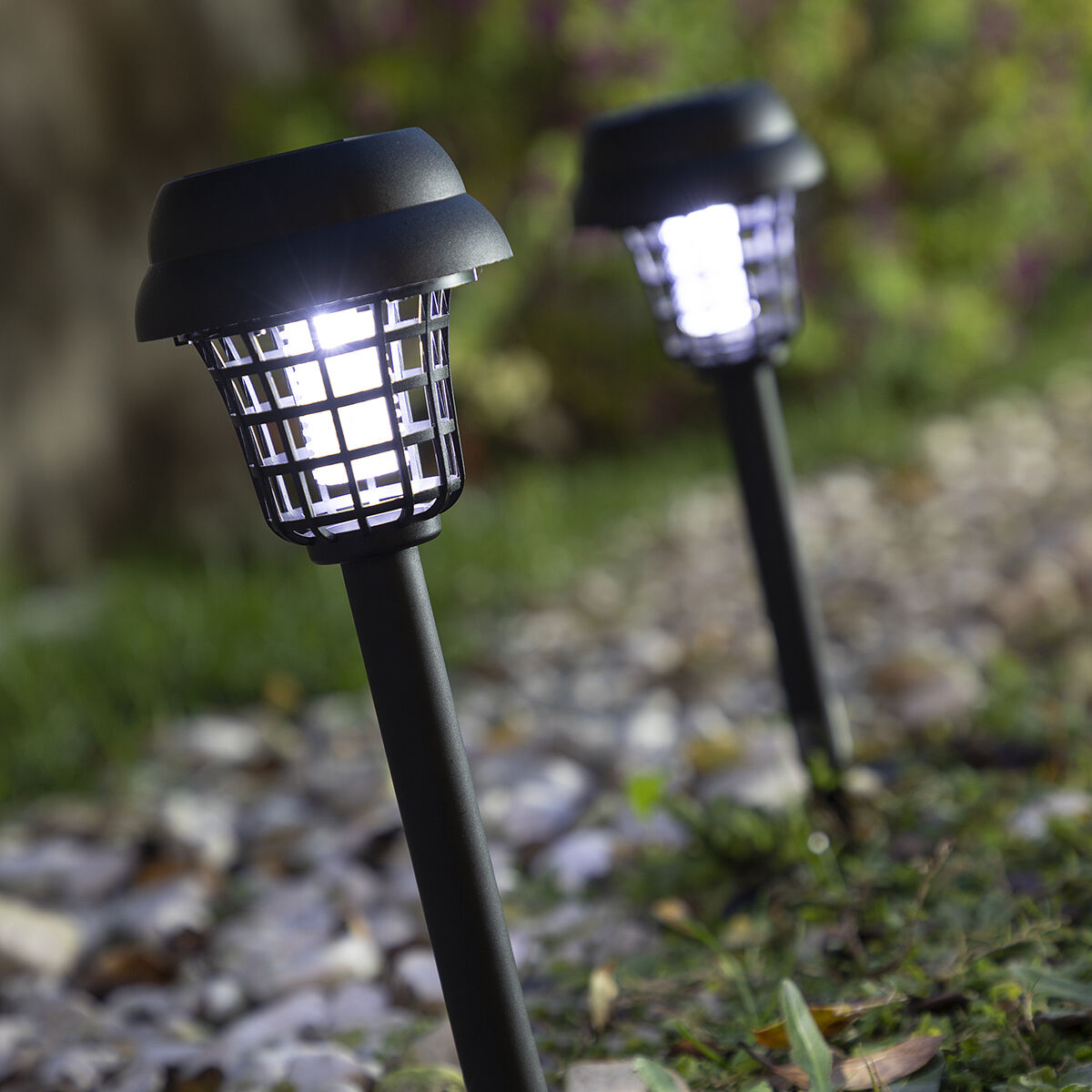 Solárna záhradná lampa proti komárom Garlam InnovaGoods