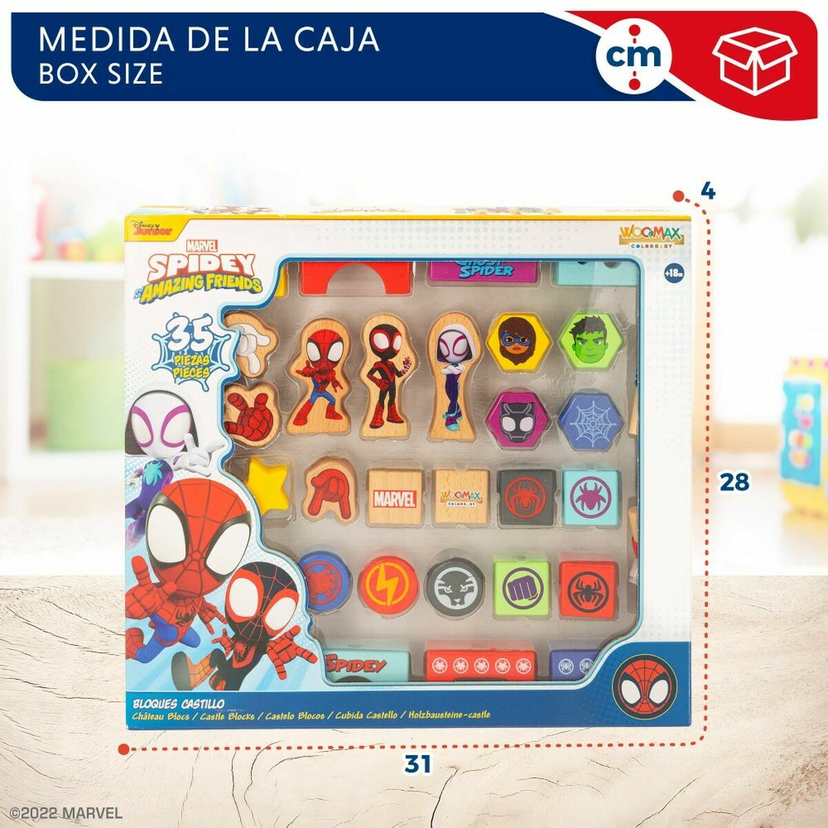 Set de Construcție Spidey 6 Unități
