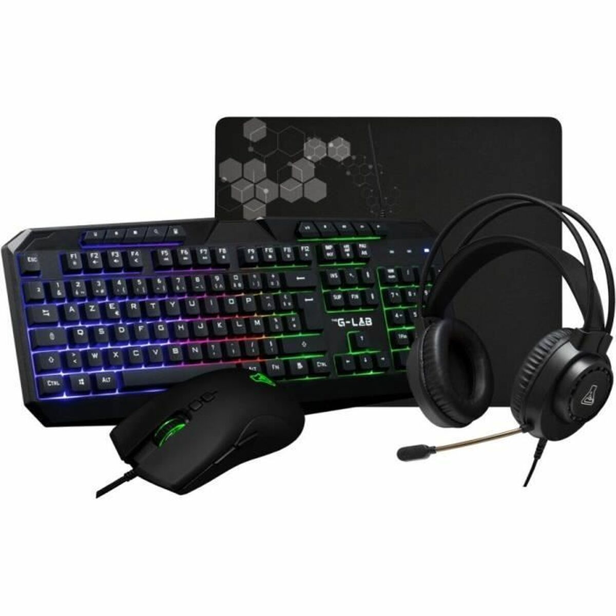 Teclado e Rato The G-Lab COMBO NATRIUM