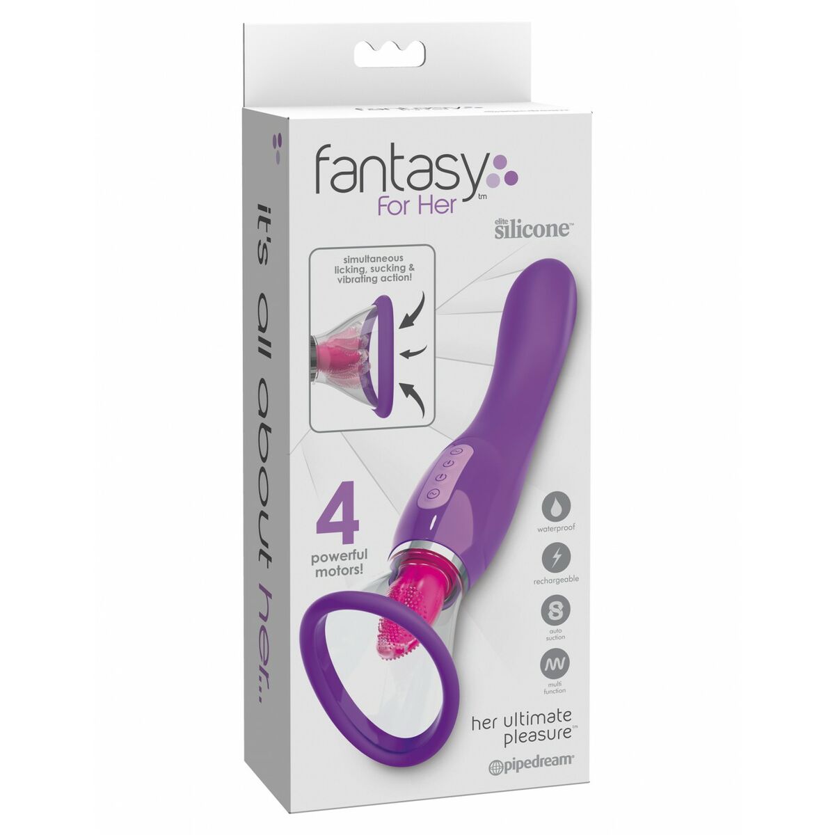 Vibrators Pipedream Fantasy for her Violets