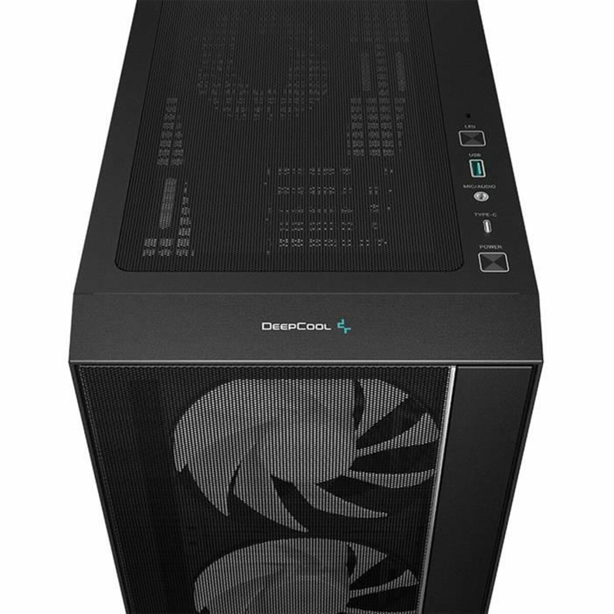 ATX Semi-tårn kasse DEEPCOOL Sort