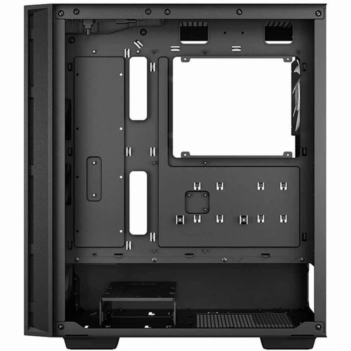 ATX Semi-tårn kasse DEEPCOOL Sort