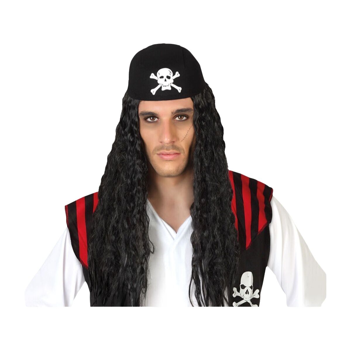 Parrucca Nero Pirata