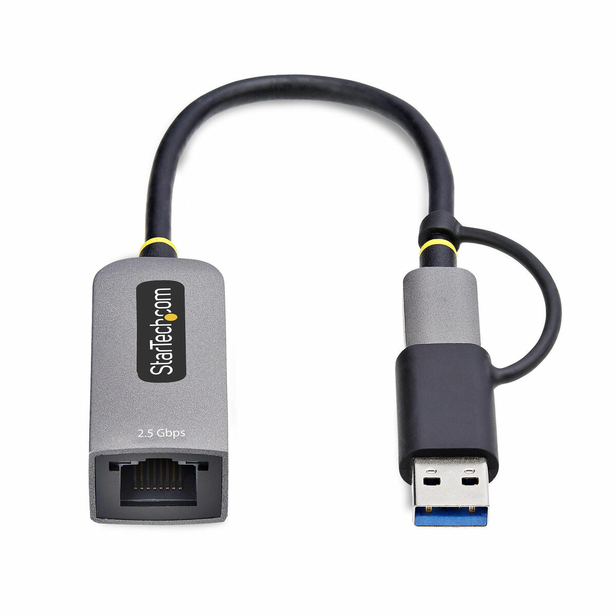 USB kabel Startech U2GA-USB-C-ETHERNET Šedý