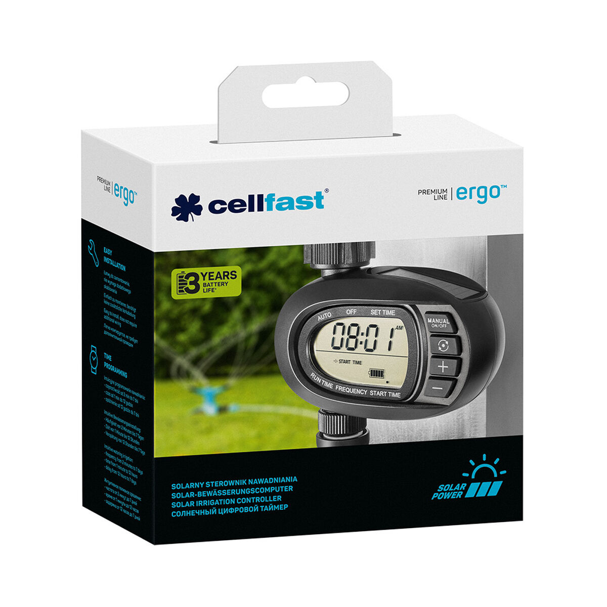 Programador de riego Cellfast