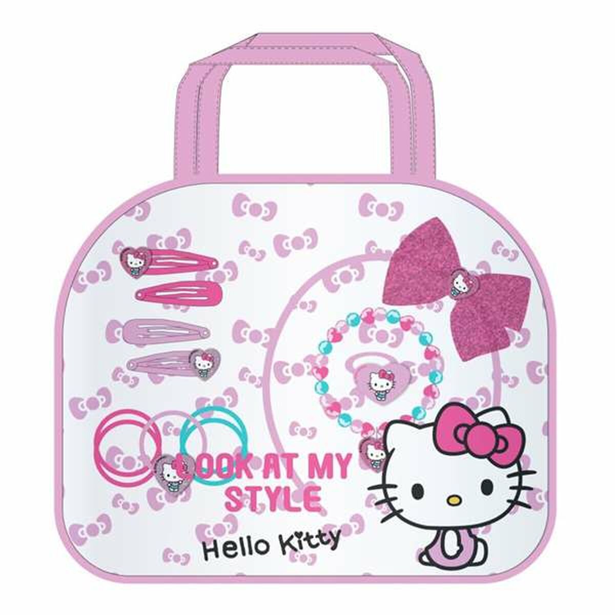 Tilbehørssett Hello Kitty Rosa