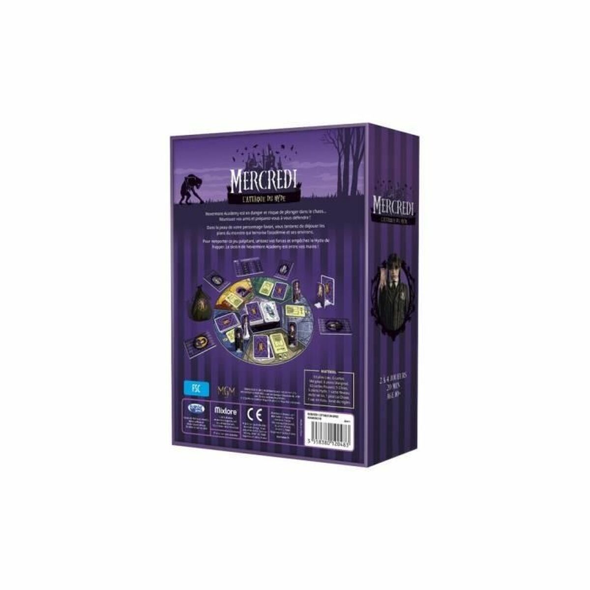 Bordspel Asmodee Wednesday - The Hyde Attack