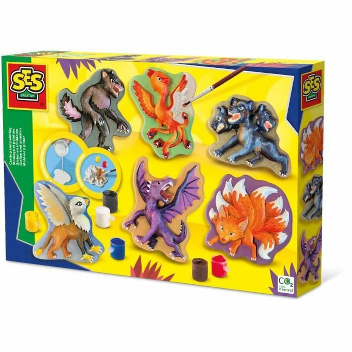 Tekenset SES Creative Mythical creatures