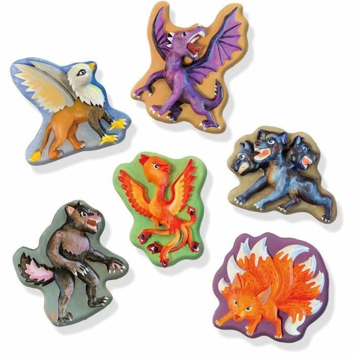 Ritningsset SES Creative Mythical creatures