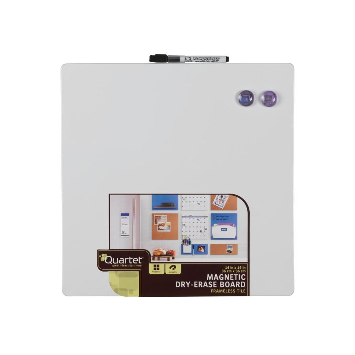 Magnetisch bord Nobo Wit Plastic