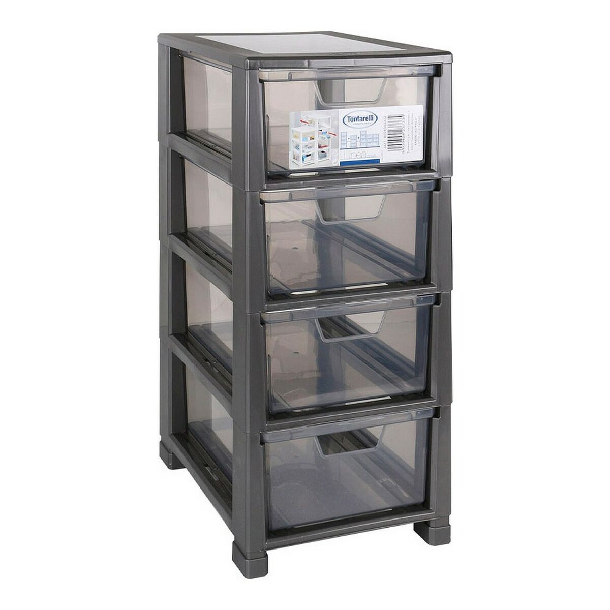 Cómoda Tontarelli Linea mini Cinzento