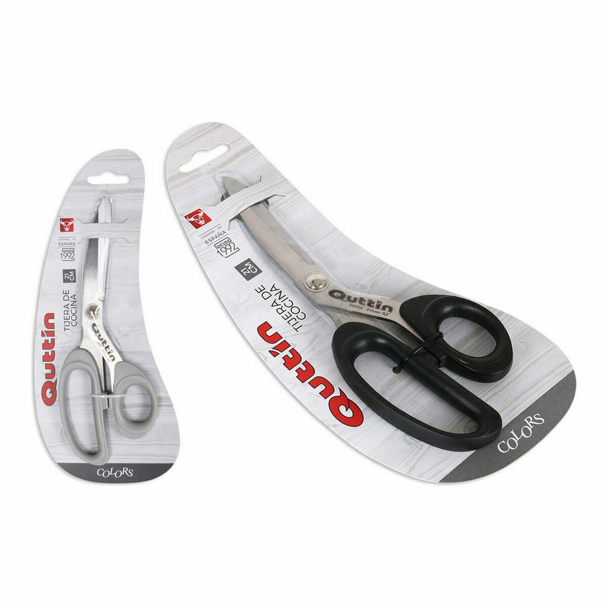 Keukenschaar Quttin 50384 21 x 8 x 1,5 cm (16 Stuks)