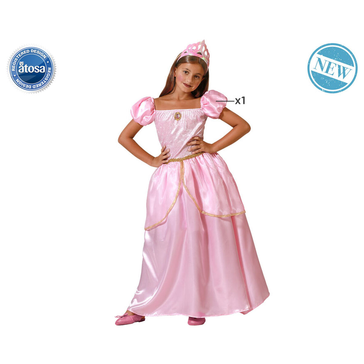 Kostume til børn Prinsesse