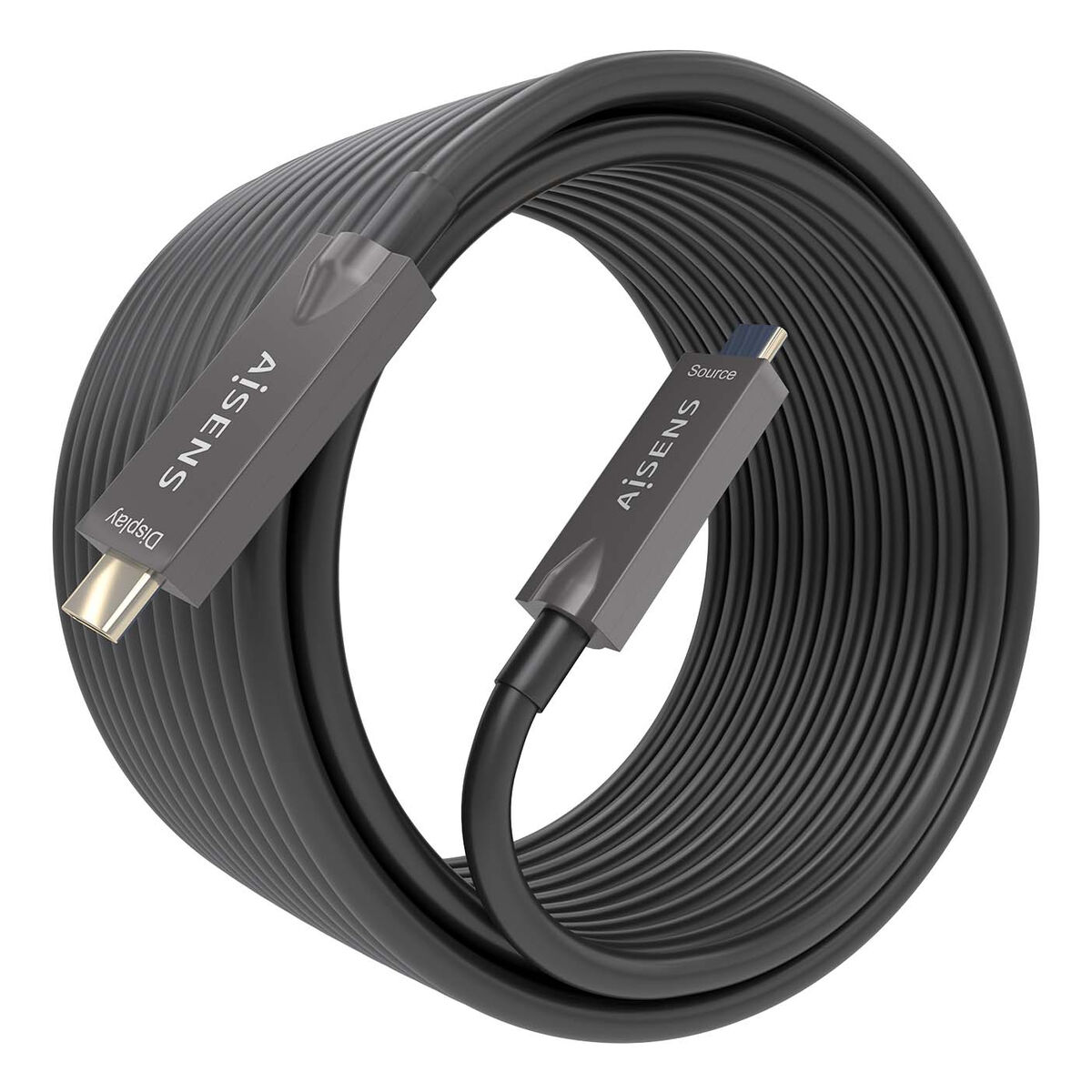 USB-kabel Aisens A157-0883 Sort