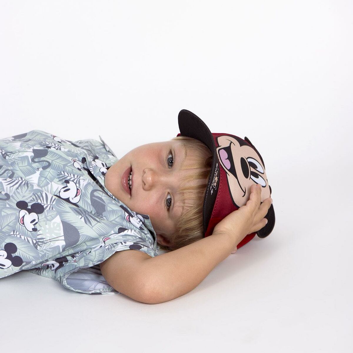 Barnkeps Mickey Mouse Röd