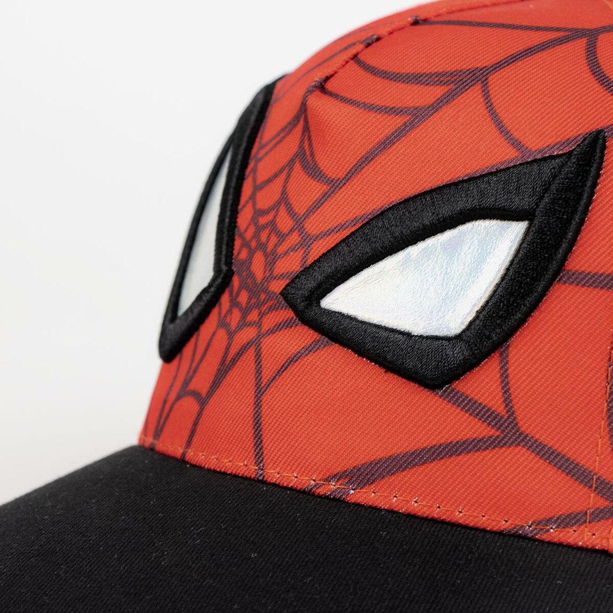 Barnkeps Spider-Man Röd