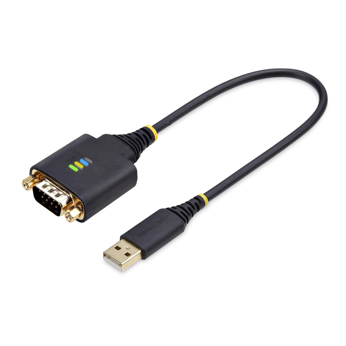 USB kabel Startech 1P1FFC-USB-SERIAL Černý 30 cm