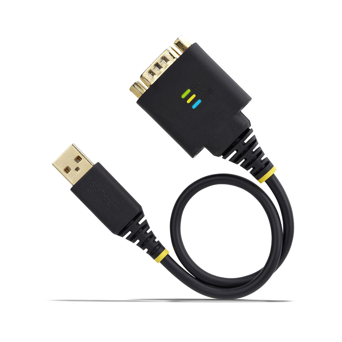 Câble USB Startech 1P1FFC-USB-SERIAL Noir 30 cm