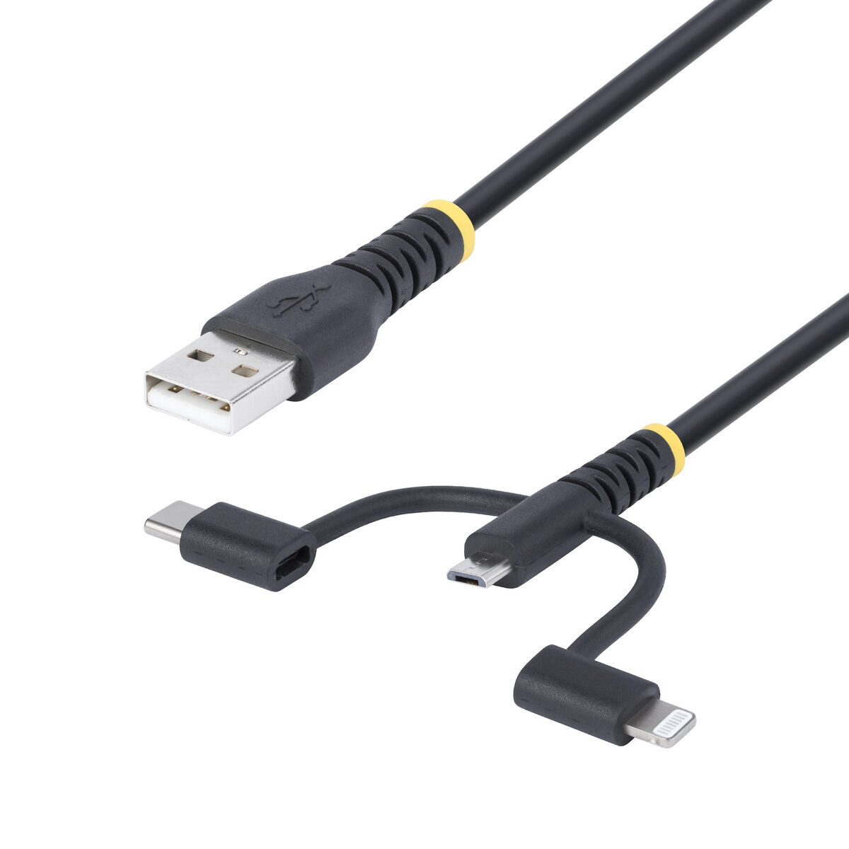 USB-kabel Startech RLTCUB1MBK Sort 1 m