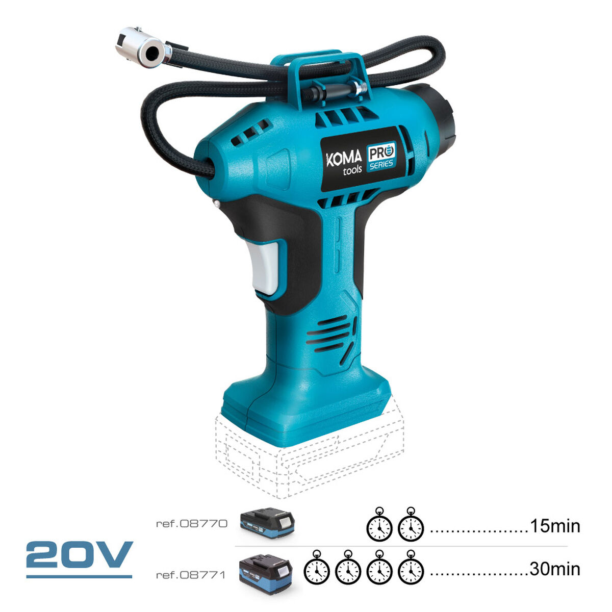 Compressore d'Aria Koma Tools
