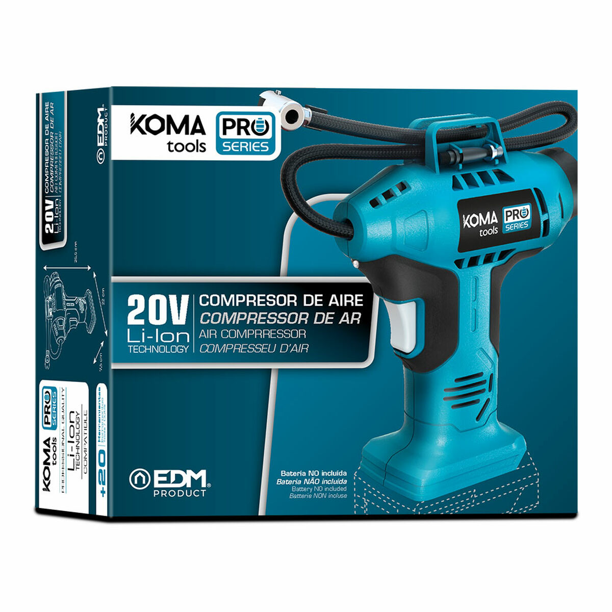 Oro kompresorius Koma Tools